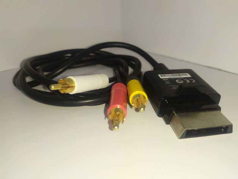 Xbox360 Cable Audio y Video Original